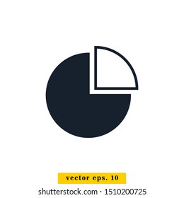 Chart / Graphic Icon Vector Logo Design Template