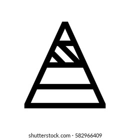 Chart, graphic mini line, icon, background and graphic. The icon is black and white, linear  flat, vector, pixel perfect, minimal, suitable for web and print.
