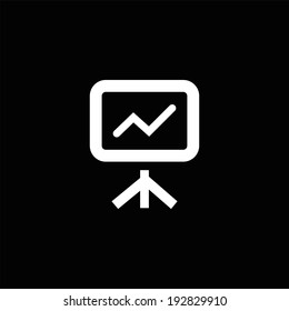 chart grow board symbol