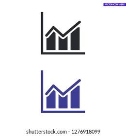 chart icon 10 EPS