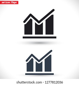 chart icon 10 EPS