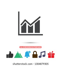 chart icon 10 EPS