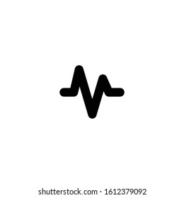Chart icon. Business graph symbol. Logo design element