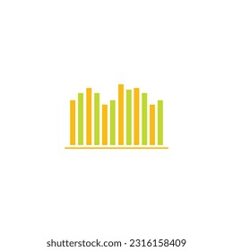 chart icon. business infographic icon, statistic and data financial chart