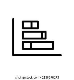 chart icon, business chart icon vector illustration.
