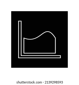 Chart icon, business chart icon vector illustration.