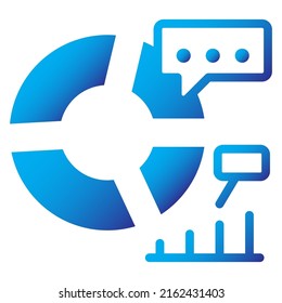 chart icon design, vector illustration, best used for web app