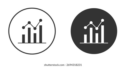 Ícone do gráfico projetor vetores, ilustração de vetor