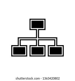 chart icon. Element of finance and chart for mobile concept and web apps icon. Glyph, flat icon for website design and development, app development
