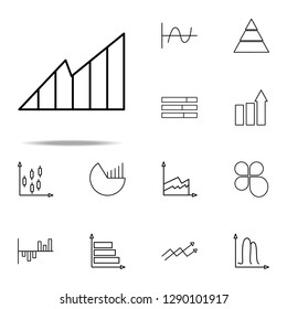 chart icon. Finance And Chart icons universal set for web and mobile
