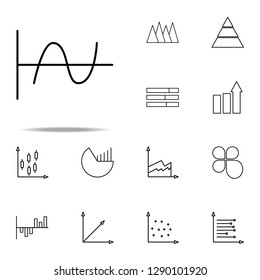 chart icon. Finance And Chart icons universal set for web and mobile