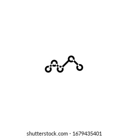 Chart  icon. Finance symbol. Logo design element.