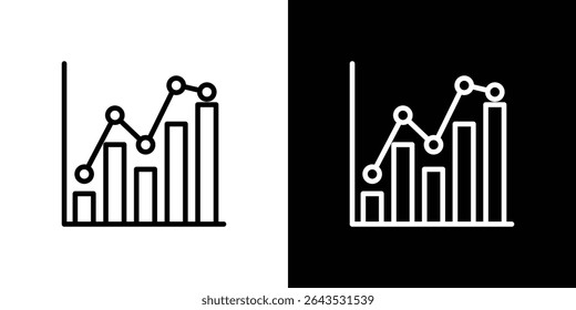 Chart icon. Graphic Design vector icon. Ui Ux Icons