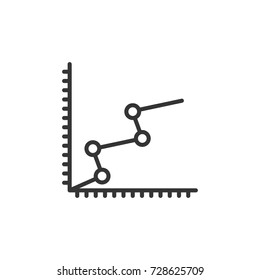 chart icon illustration vector symbol