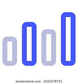 Chart Icon Illustration for web, app, infographic, etc
