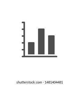 Chart icon and infographic concept