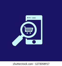 chart icon for internet marketing or user interface sign.