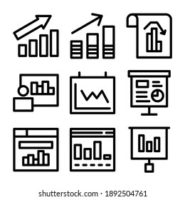 chart icon or logo isolated sign symbol vector illustration - Collection of high quality black style vector icons
