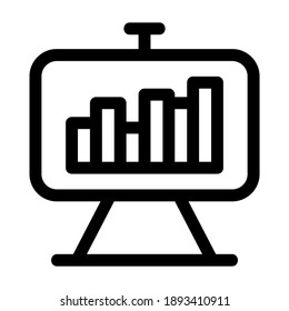 icono de gráfico o logotipo símbolo de signo aislado ilustración vectorial - iconos vectoriales de estilo negro de alta calidad
