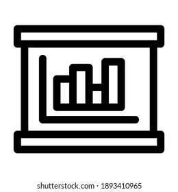 chart icon or logo isolated sign symbol vector illustration - high quality black style vector icons

