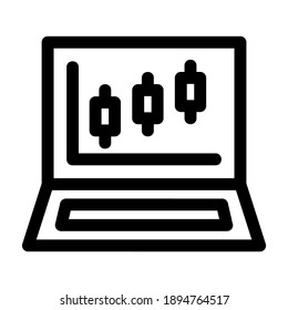 chart icon or logo isolated sign symbol vector illustration - high quality black style vector icons
