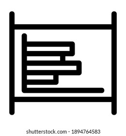 chart icon or logo isolated sign symbol vector illustration - high quality black style vector icons
