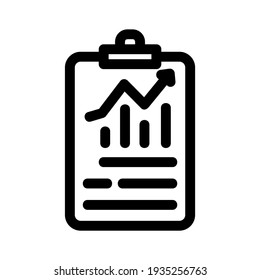 chart icon or logo isolated sign symbol vector illustration - high quality black style vector icons
