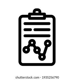 icono de gráfico o logotipo símbolo de signo aislado ilustración vectorial - iconos vectoriales de estilo negro de alta calidad
