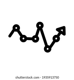 chart icon or logo isolated sign symbol vector illustration - high quality black style vector icons
