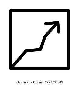 chart icon or logo isolated sign symbol vector illustration - high quality black style vector icons
