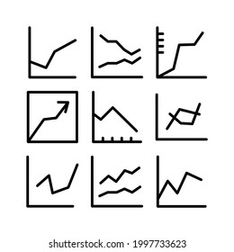 chart icon or logo isolated sign symbol vector illustration - Collection of high quality black style vector icons

