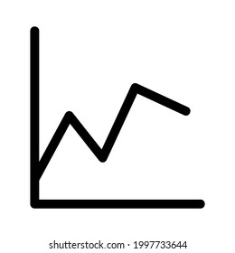 chart icon or logo isolated sign symbol vector illustration - high quality black style vector icons
