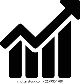 Chart icon, logo or symbol