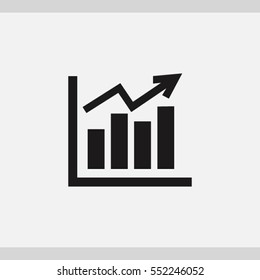 chart icon. One of set web icons