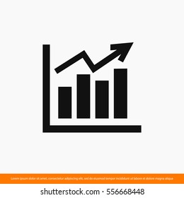  chart icon. One of set web icons