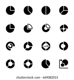 Chart icon set