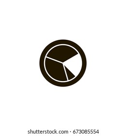 chart icon. sign design