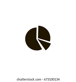 chart icon. sign design