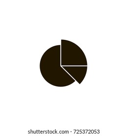 chart icon. sign design