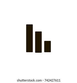 chart icon. sign design