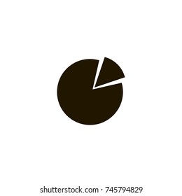 chart icon. sign design