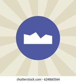 chart icon. sign design. background