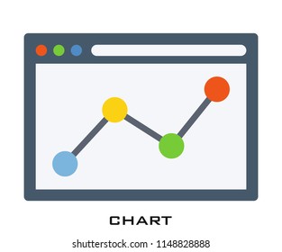 Chart icon signs