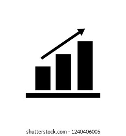 chart icon vector