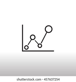  Chart icon Vector.