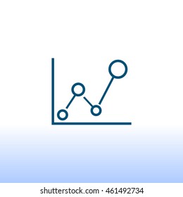  Chart icon Vector.