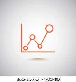  Chart icon Vector.