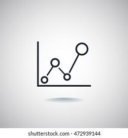  Chart icon Vector.