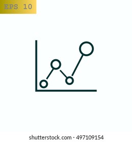  Chart icon Vector.