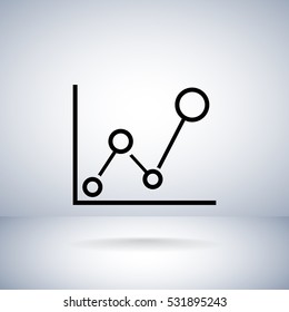  Chart icon Vector.